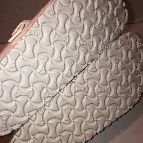 New Birkenstock x Free People White Boston EVA Clogs Sandals Shoes sz 7/38 - Picture 7 of 8